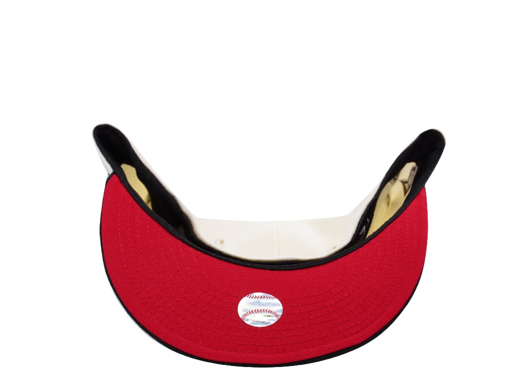 New Era Atlanta Braves World Series 1995 Chrome Two Tone Edition 59Fifty Fitted Casquette