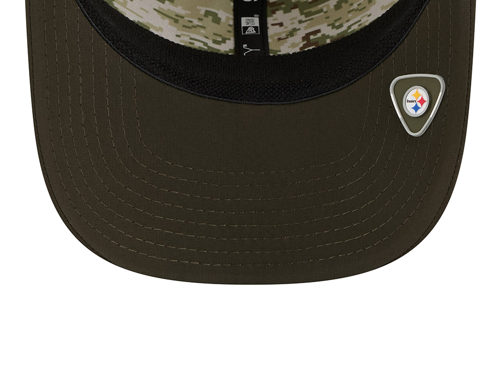 New Era Pittsburgh Steelers Salute To Service 2025 9Seventy Snapback Casquette