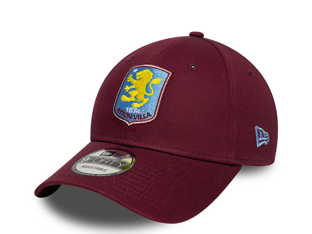 New Era Aston Villa Fc Maroon 9Forty Snapback Casquette