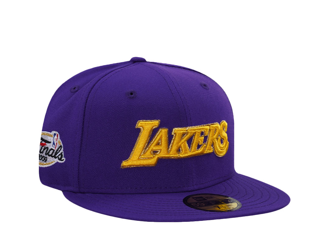 New Era Los Angeles Lakers Finals 2009 Purple Prime Edition 59Fifty Fitted Casquette