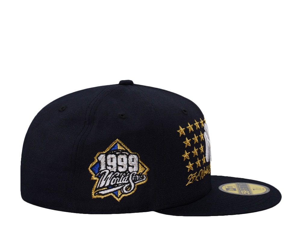 New Era New York Yankees World Series 1999 Navy Prime Edition 59Fifty Fitted Casquette