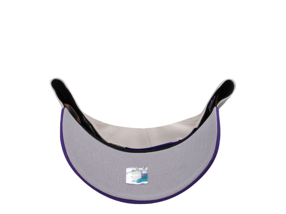 New Era Minnesota Vikings Stone Two Tone 9Forty A Frame Snapback Casquette