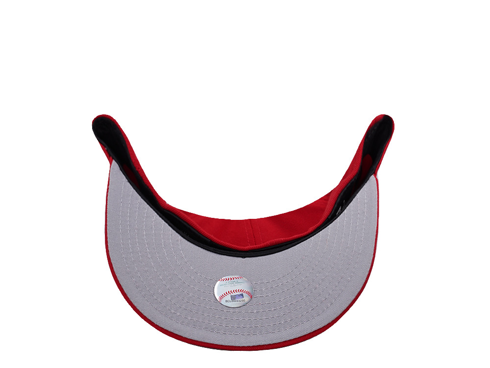 New Era Philadelphia Phillies Scarlet Prime Edition 59Fifty Pre Curved Fitted Casquette