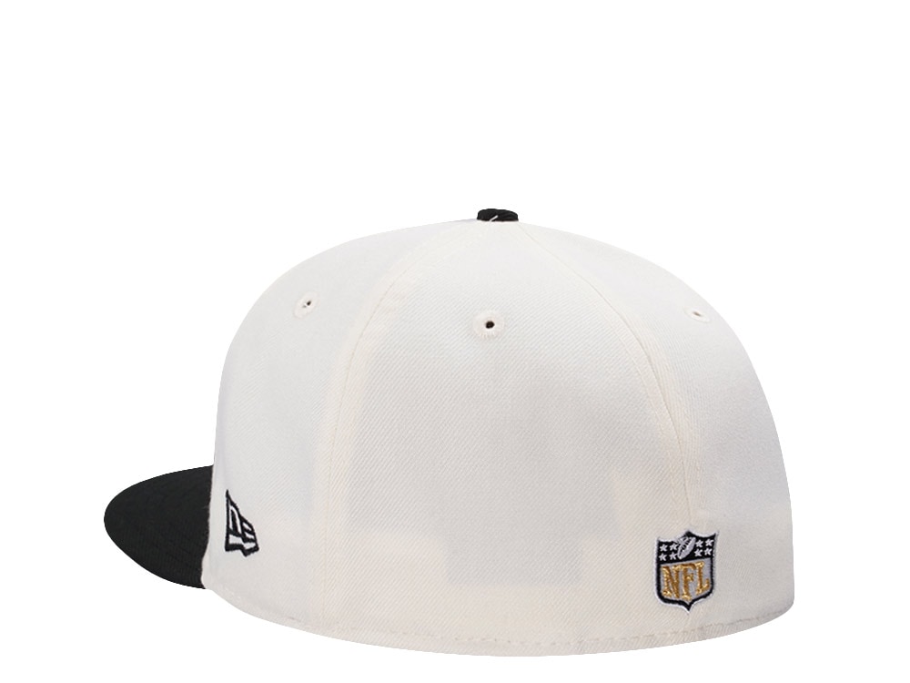New Era New Orleans Saints Super Bowl XLIV Chrome Two Tone Edition 59Fifty Fitted Casquette