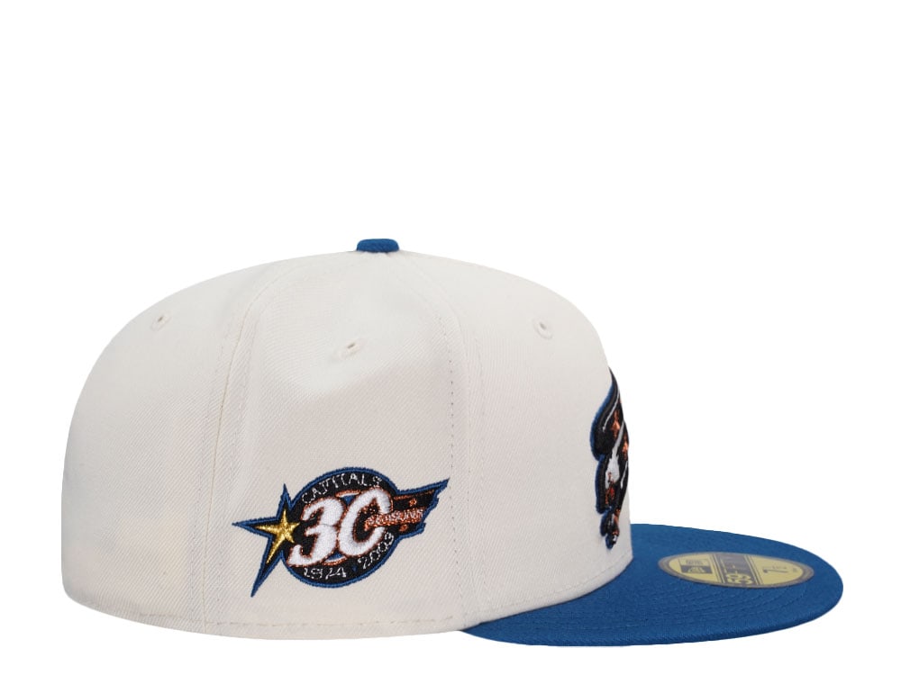 New Era Washington Capitals 30th Anniversary Chrome Two Tone Edition 59Fifty Fitted Casquette
