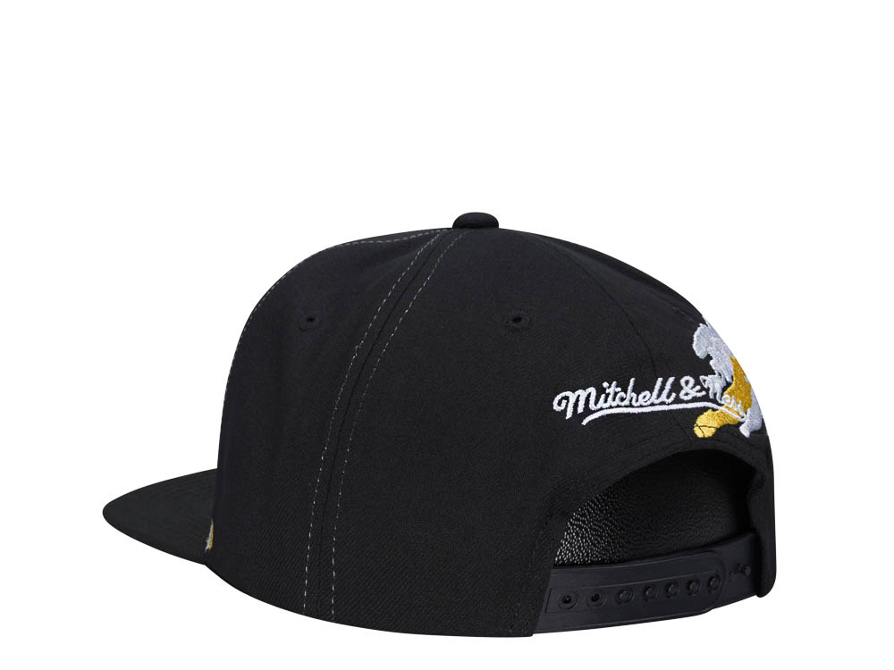 Mitchell & Ness Pittsburgh Penguins Vintage Paintbrush Snapback Casquette