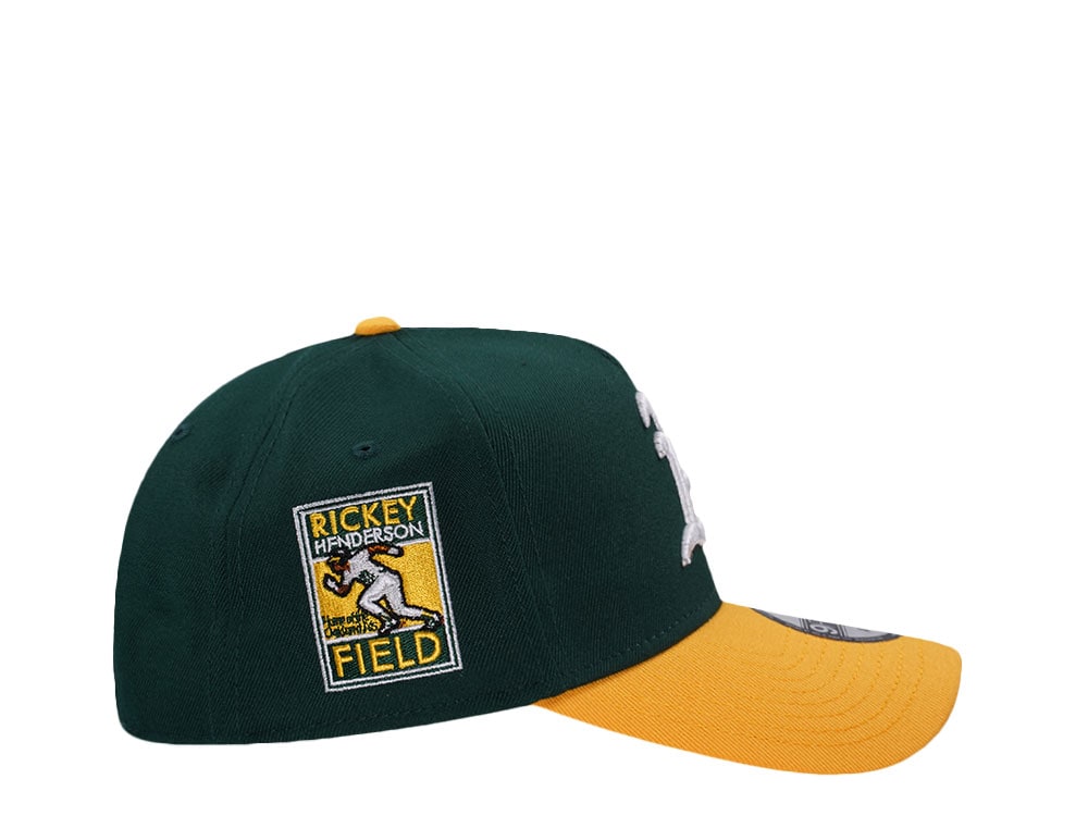 New Era Oakland Athletics Rickey Henderson Two Tone Edition 9Forty A Frame Snapback Casquette