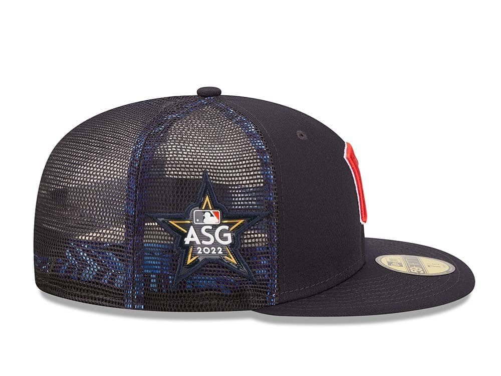New Era Cleveland Guardians All Star Game 2022 Workout Trucker 59Fifty Fitted Casquette