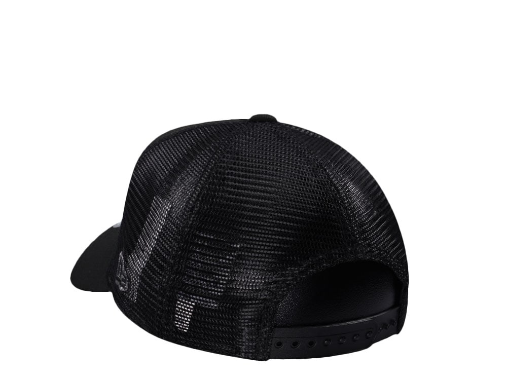 New Era New York Yankees Black Metallic Trucker Edition 9Forty A Frame Snapback Casquette