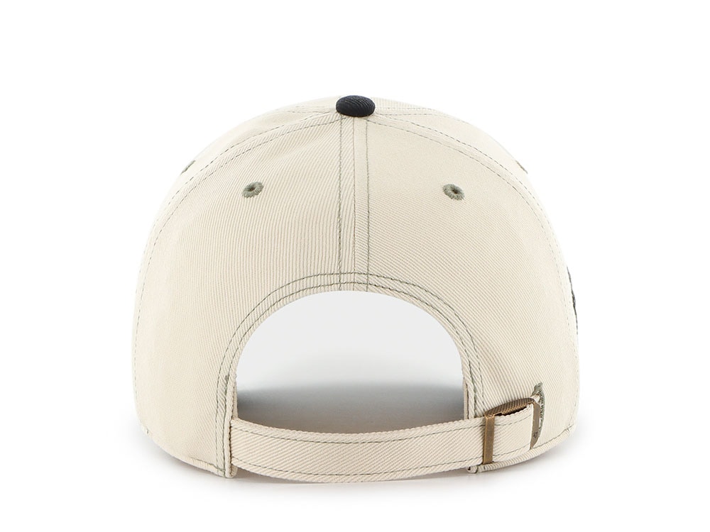 47 Brand New York Yankees Keepsake White Clean Up Strapback Casquette