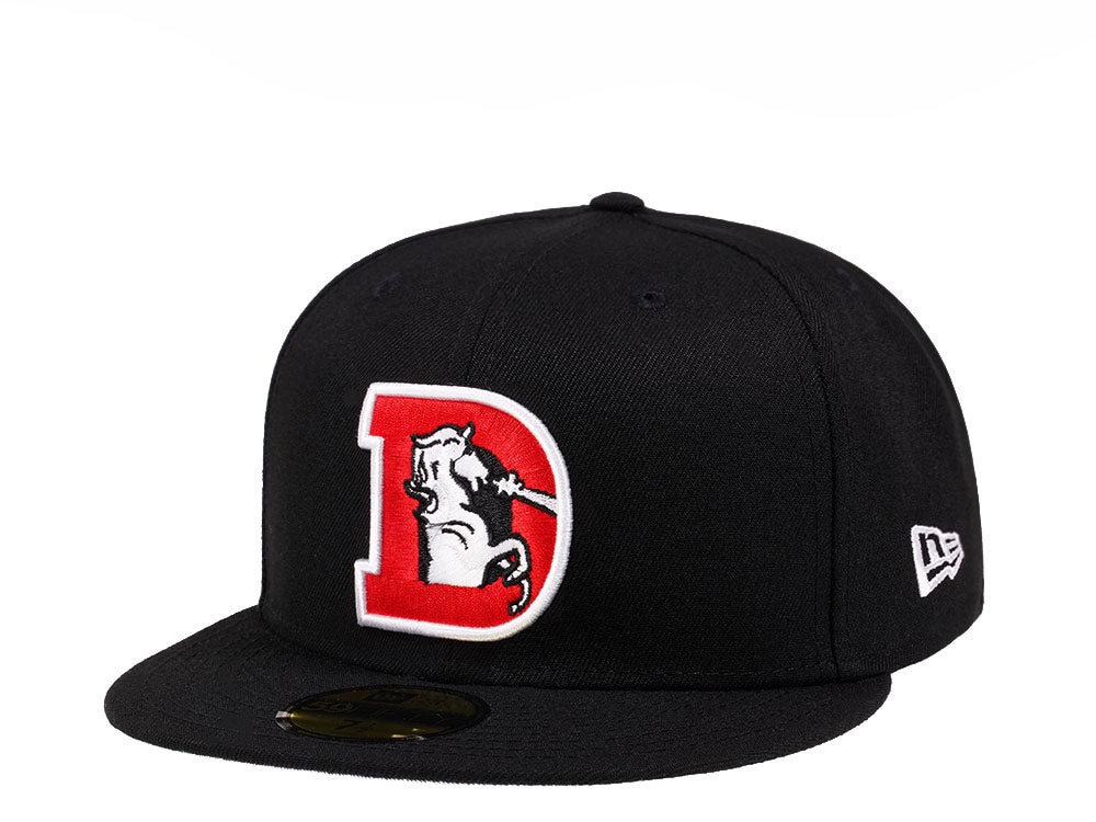 New Era Denver Broncos Throwback Black Crimson Collection 59Fifty Fitted Casquette
