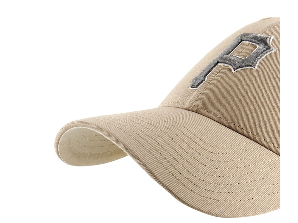 47Brand Pittsburgh Pirates Khaki Branson Edition Trucker MVP Snapback Casquette