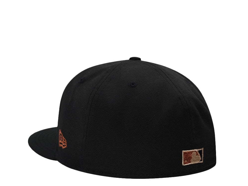 New Era San Francisco Giants Candlestick Park Black Copper Throwback Edition 59Fifty Fitted Casquette