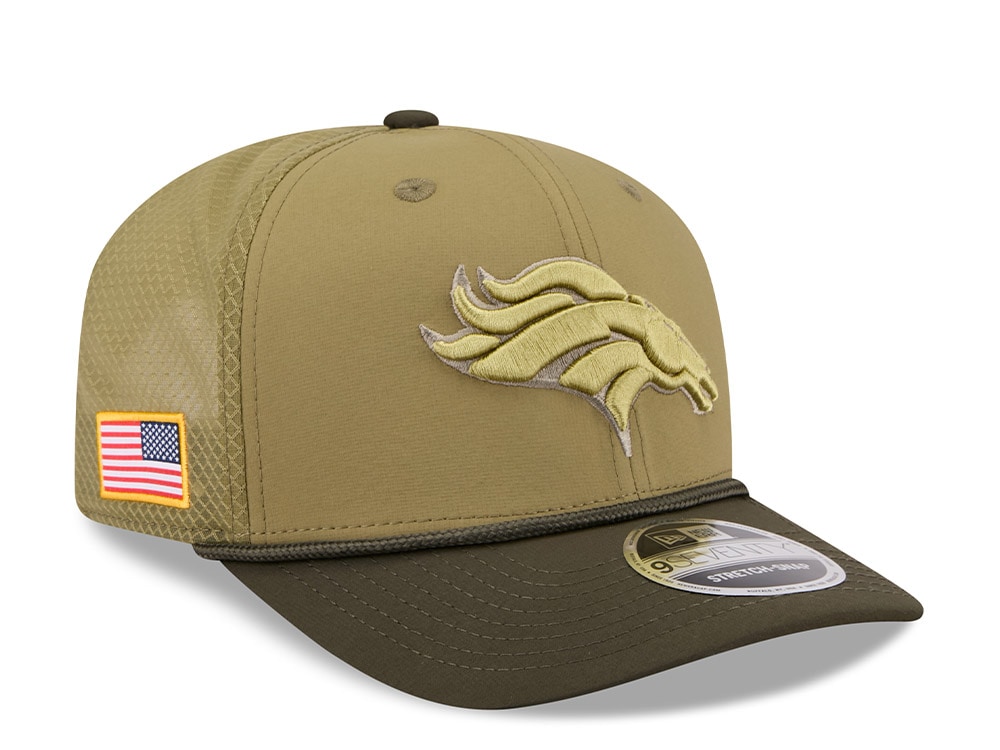 New Era Denver Broncos Salute To Service 2025 9Seventy Snapback Casquette