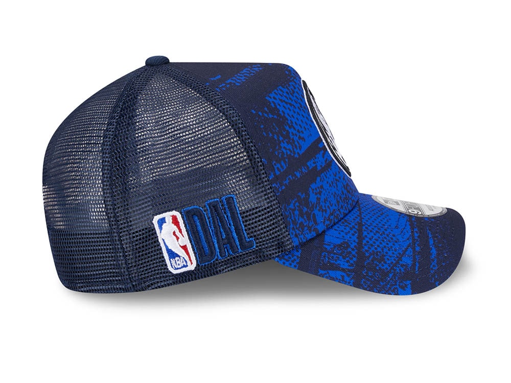 New Era Dallas Mavericks NBA Tip Off 2024 Trucker 9Forty A Frame Snapback Casquette