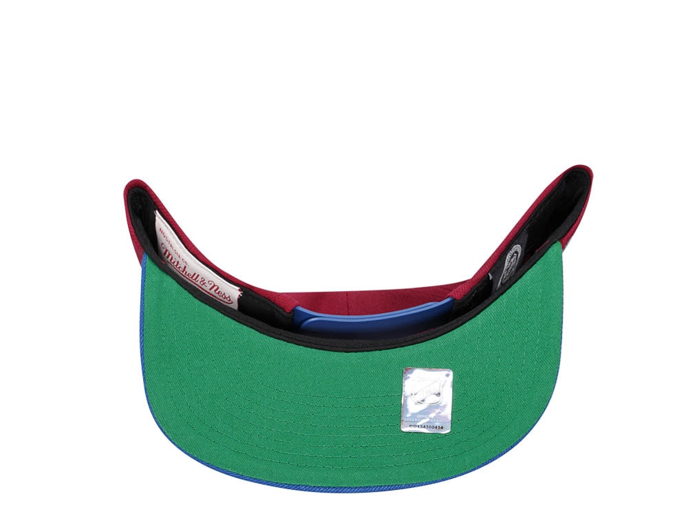 Mitchell & Ness Colorado Avalanche Vintage Script Snapback Casquette
