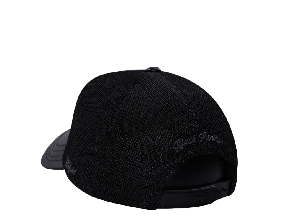 Hatfield Black Panther Black Trucker Snapback Casquette