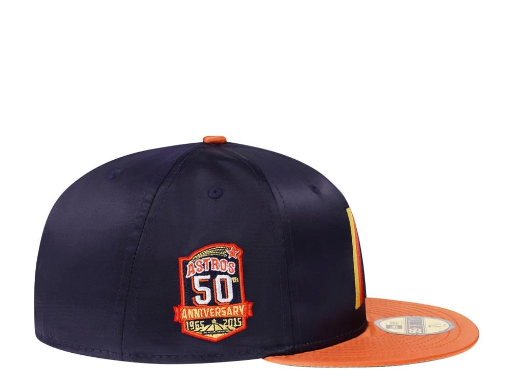 New Era Houston Astros 50th Anniversary Satin Elite 59Fifty Fitted Casquette