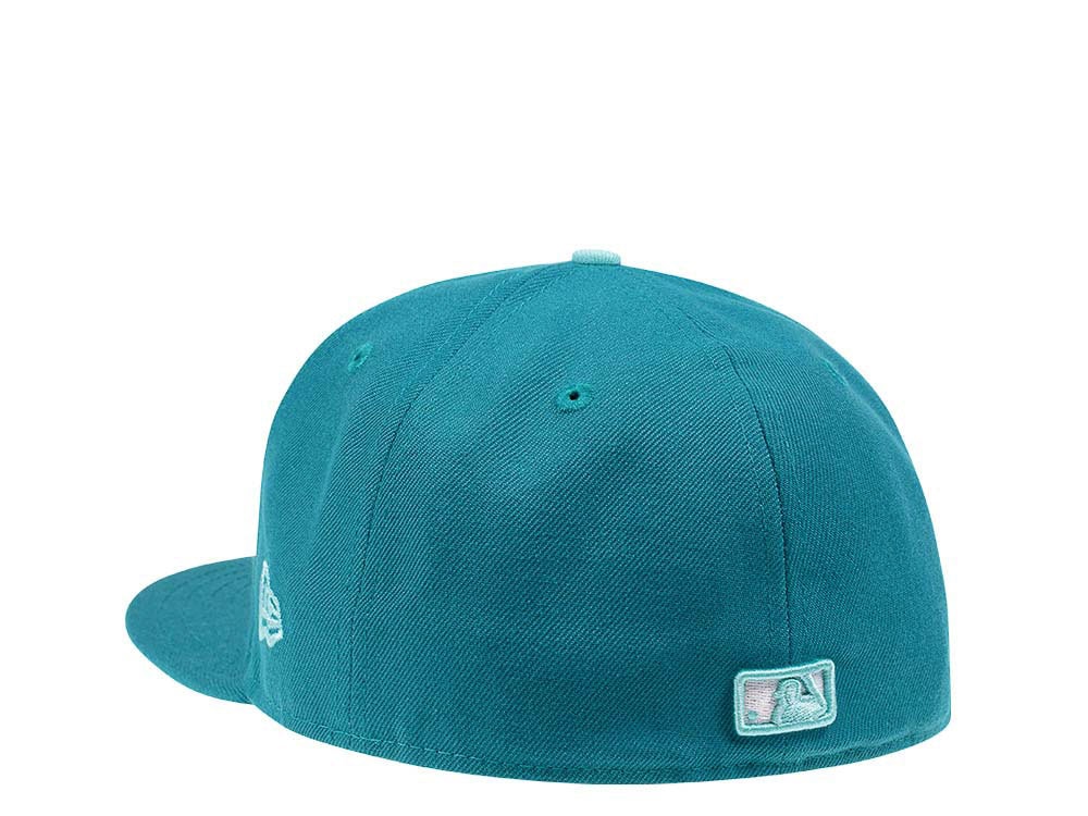 New Era San Diego Padres Fresh Blue and Mint Edition 59Fifty Fitted Casquette