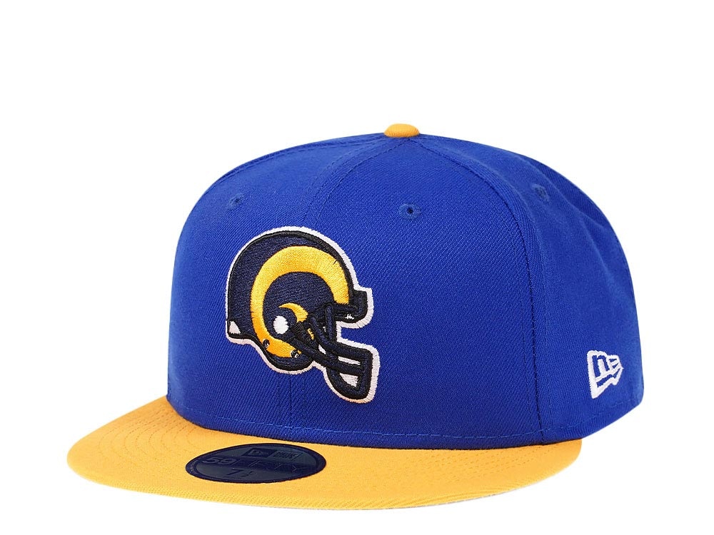 New Era Los Angeles Rams Two Tone Throwback Edition 59Fifty Fitted Casquette