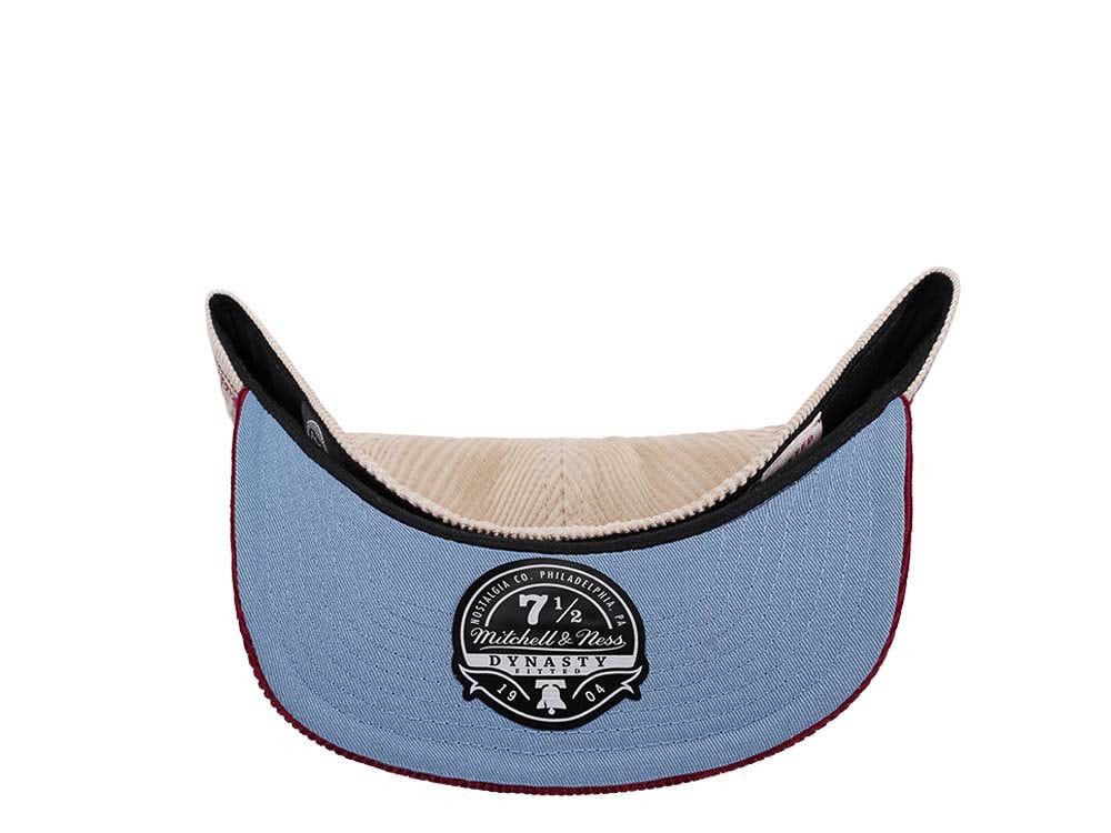 Mitchell & Ness Colorado Avalanche 10 Seasons Two Tone Cord Edition Dynasty Fitted Casquette