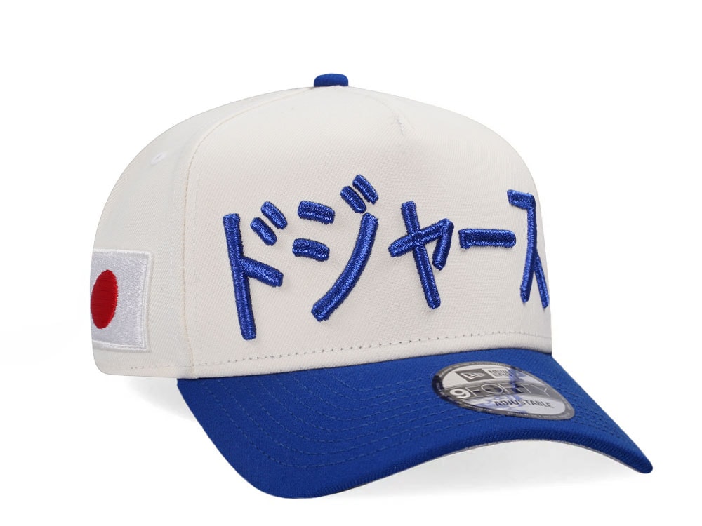 New Era Los Angeles Dodgers Kanji Chrome Two Tone Edition 9Forty A Frame Snapback Casquette