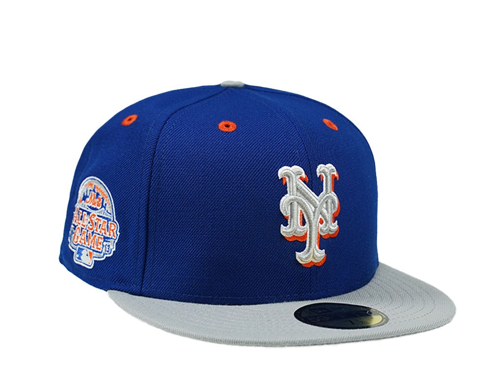 New Era New York Mets All Star Game 2013 Royal Gray 59Fifty Fitted Casquette