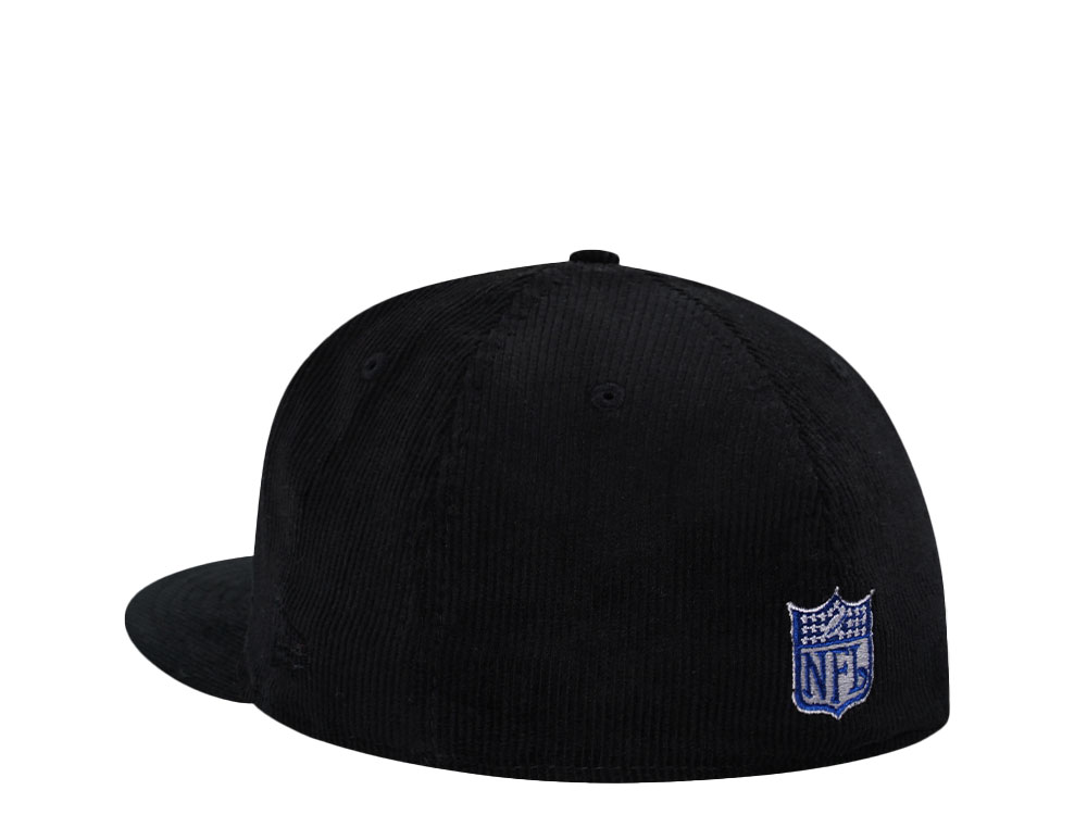New Era Seattle Seahawks Pro Bowl 1990 Black Corduroy Edition 59Fifty Fitted Casquette