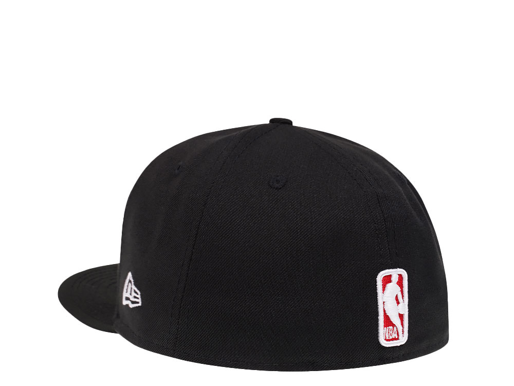 New Era Chicago Bulls Black Duallogo Edition 59Fifty Fitted Casquette