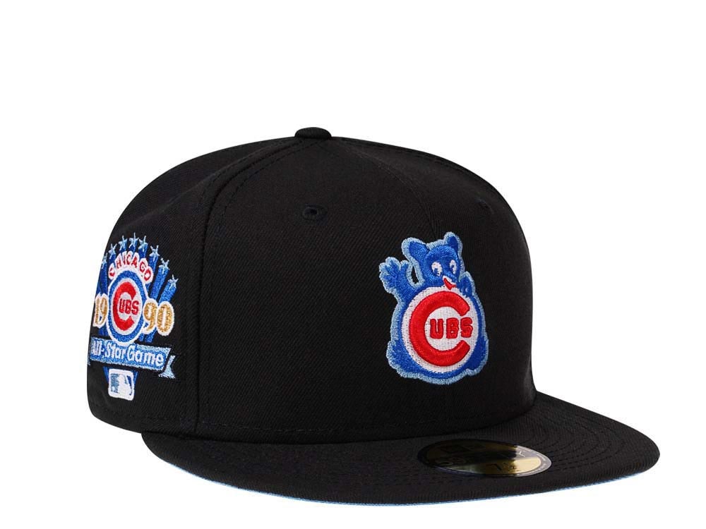 New Era Chicago Cubs All Star Game 1990 Glacier Blue Prime Edition 59Fifty Fitted Casquette