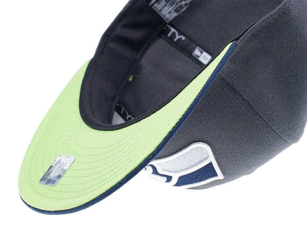 New Era Seattle Seahawks Blue and Grey Edition 9Fifty Snapback Casquette