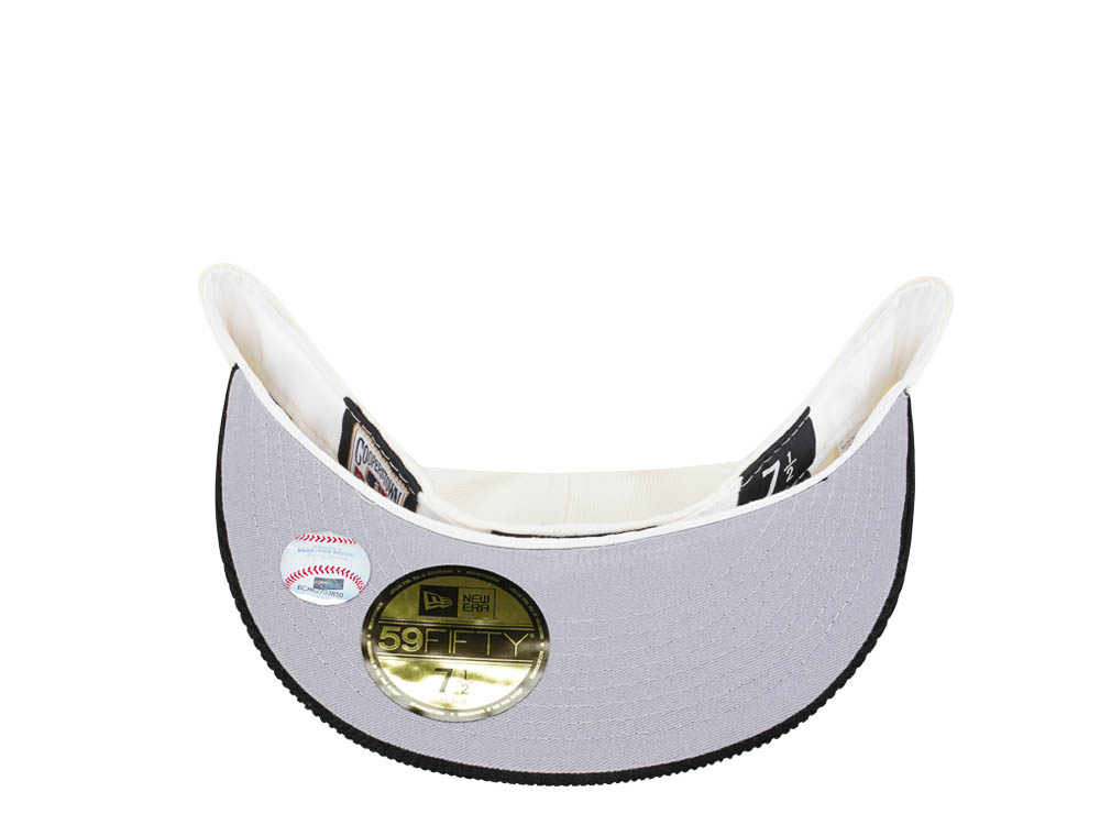 New Era Seattle Mariners Cream Cord Brim Prime Edition 59Fifty Fitted Casquette
