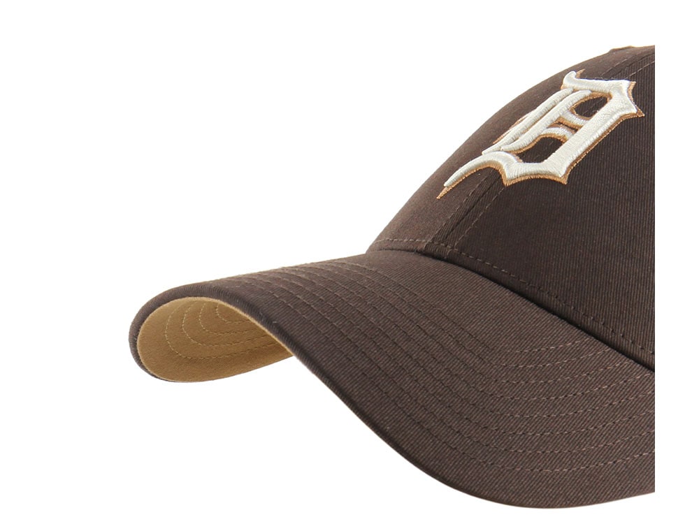47Brand Detroit Tigers Brown Branson Edition Trucker MVP Snapback Casquette