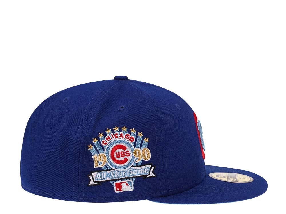 New Era Chicago Cubs All Star Game 1990 Glacier Blue Edition 59Fifty Fitted Casquette