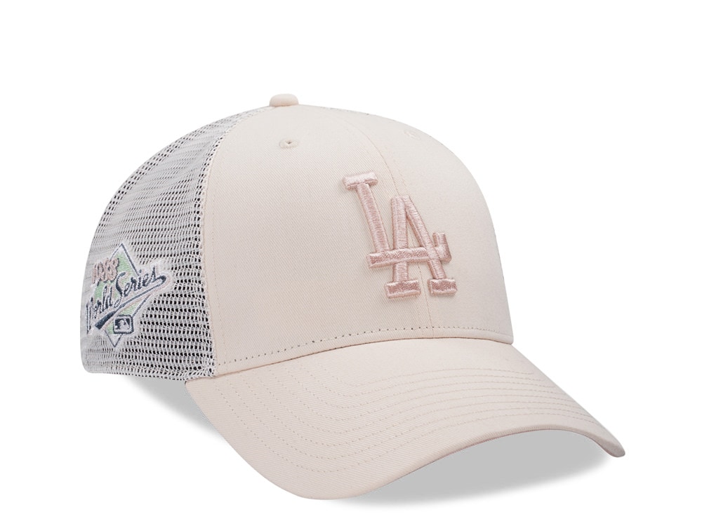 47Brand Los Angeles Dodgers 1988 World Series Cream MVP Trucker Snapback Casquette