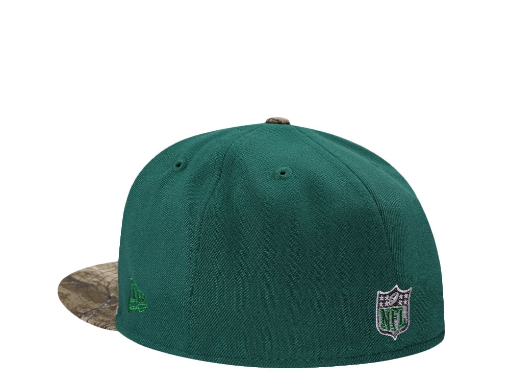 New Era New York Jets 50 Seasons Realtree Two Tone Edition 59Fifty Fitted Casquette