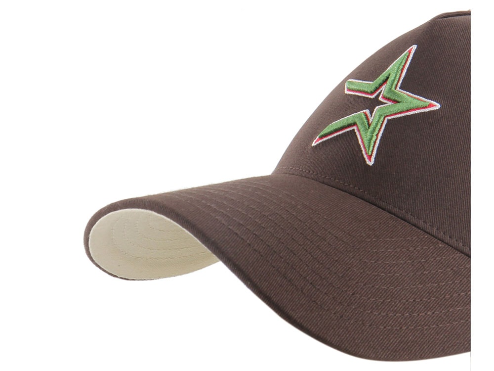 47Brand Houston Astros Cooperstown Brown Edition Hitch Snapback Casquette