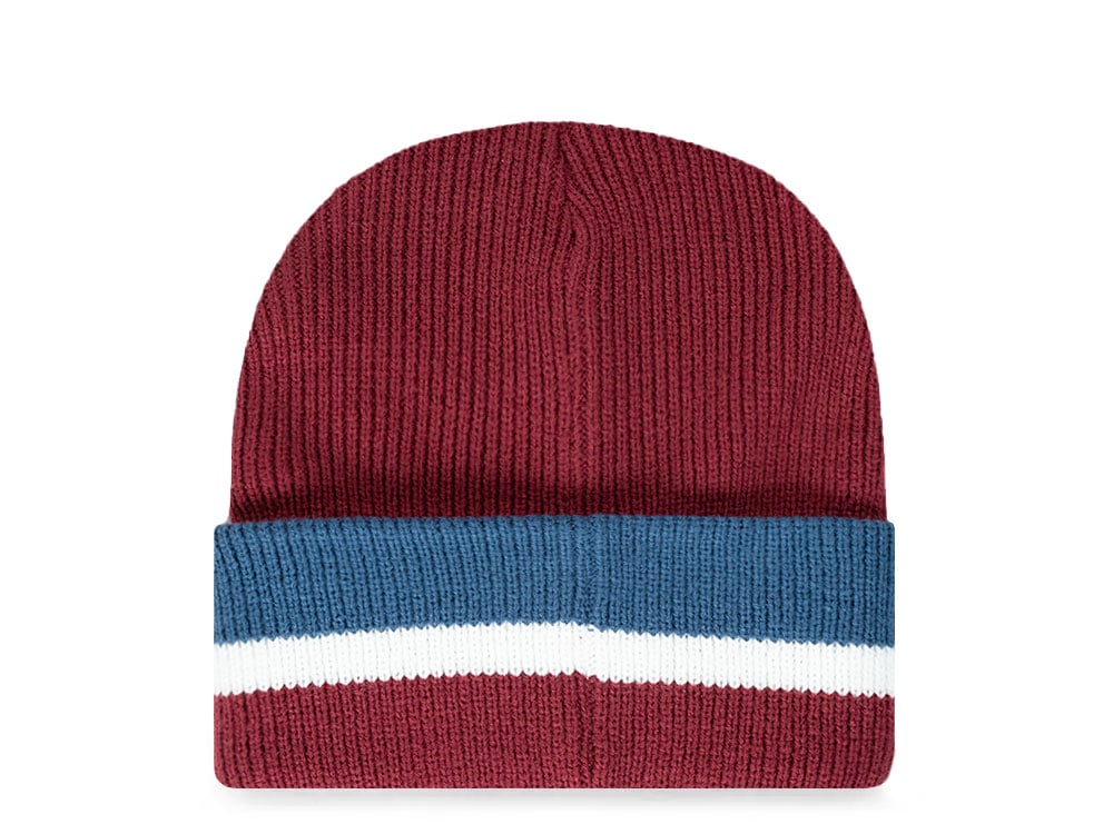 47Brand Colorado Avalanche Cardinal Split Chapeaux