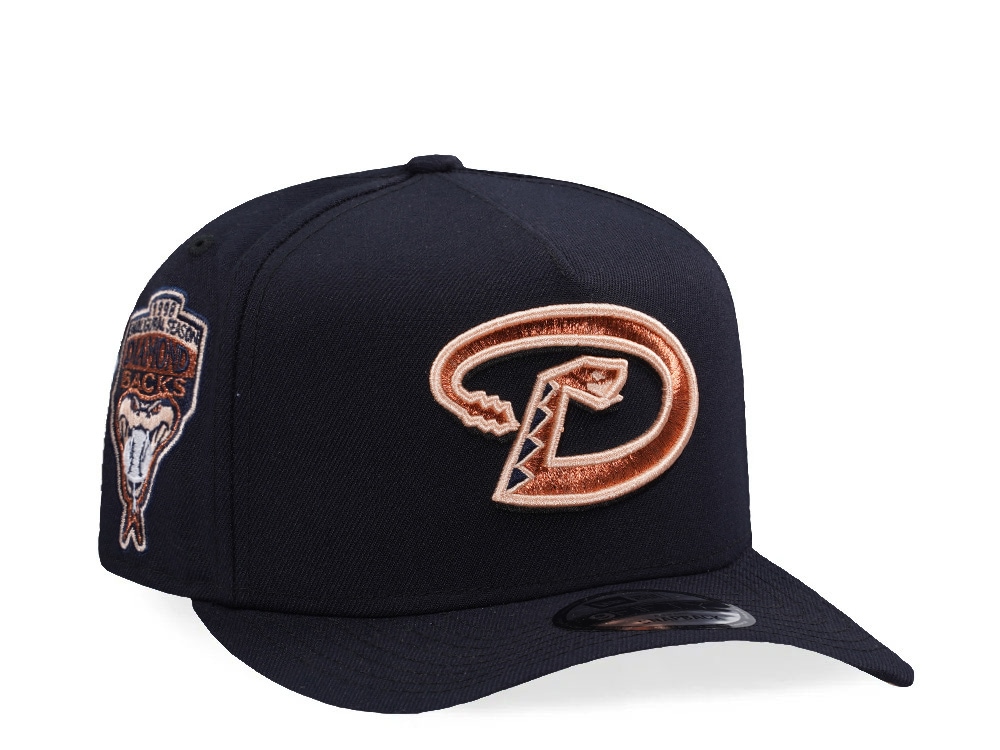 New Era Arizona Diamondbacks Inaugural Season 1998 Navy Prime Edition 9Fifty A Frame Snapback Casquette
