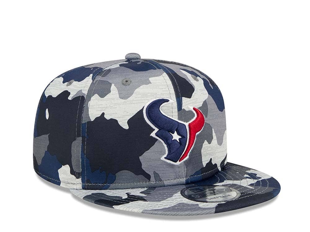 New Era Houston Texans NFL Training Camp 22 Camo 9Fifty Snapback Casquette