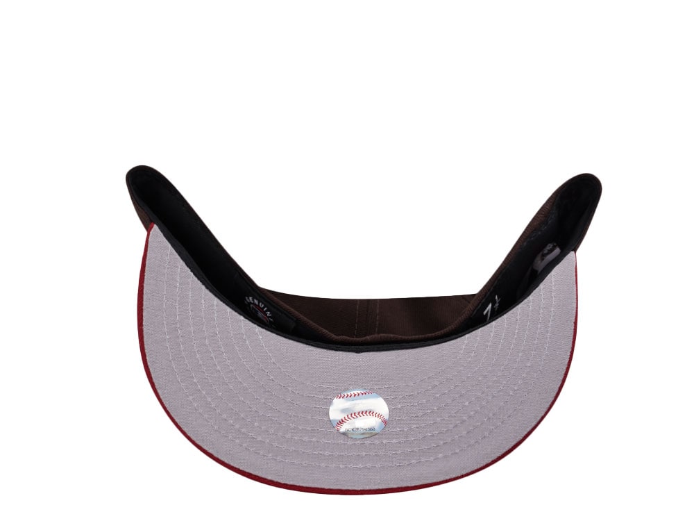 New Era Houston Astros Ransom Note Minute Maid Park Brick Red Two Tone Edition 59Fifty Fitted Casquette