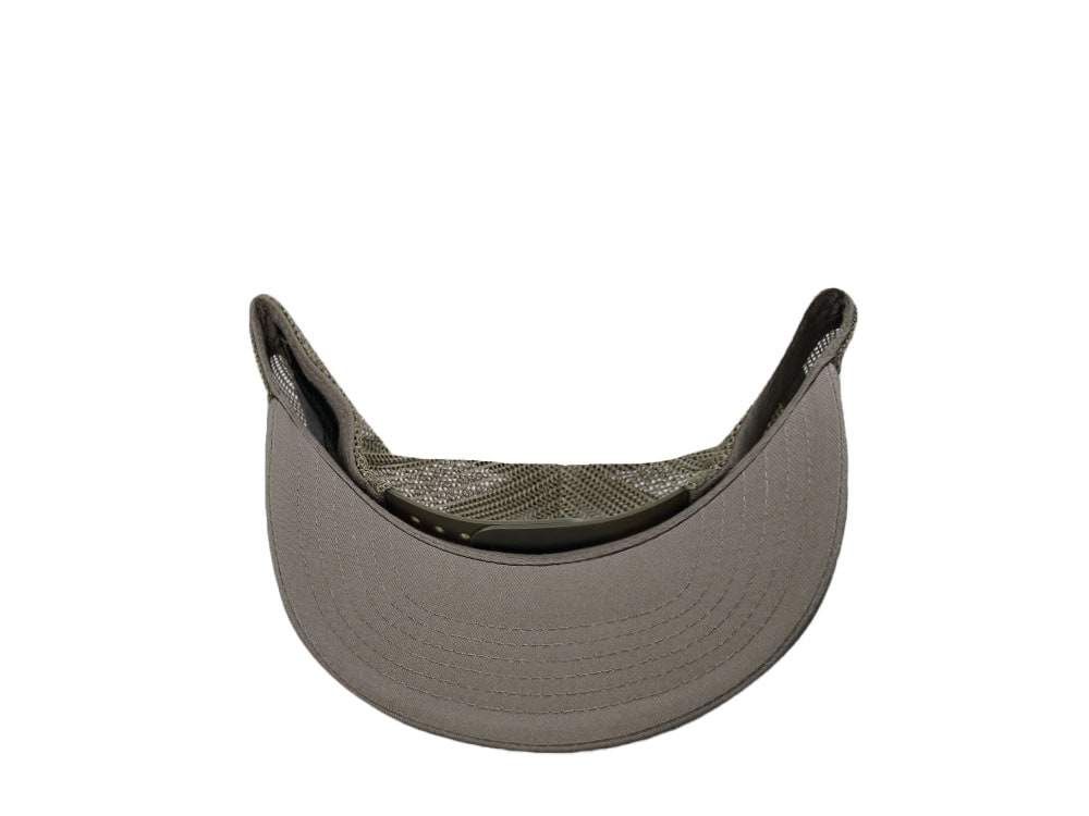 John Deere Cotton Twill Olive Trucker Snapback Casquette