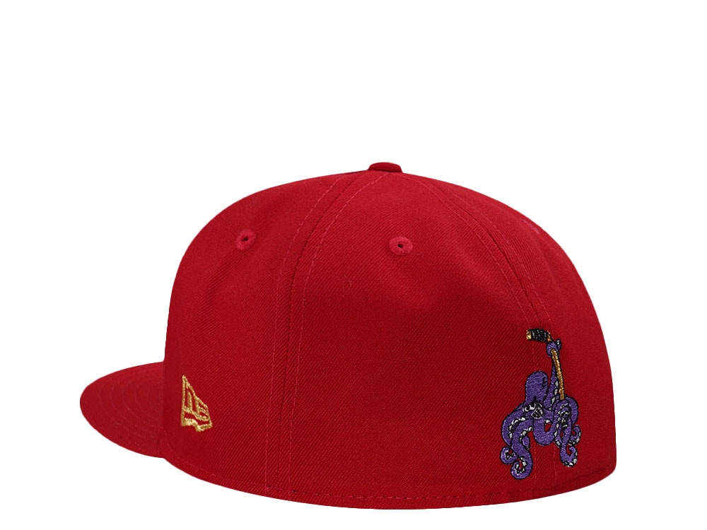 New Era Detroit Red Wings Centennial Stanley Cup Champions 2002 Red Prime Edition 59Fifty Fitted Casquette