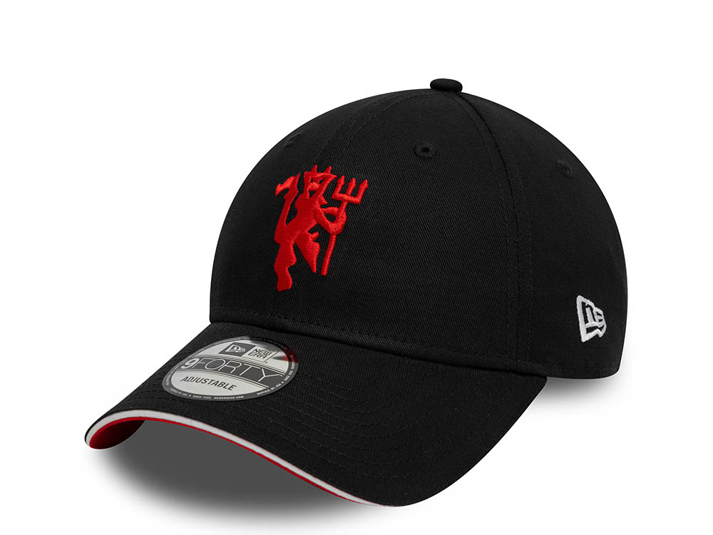 New Era Manchester United Black Devil 9Forty Strapback Casquette