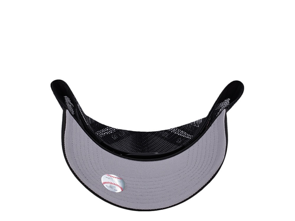 New Era Los Angeles Dodgers Micro Logo Black Edition 9Forty A Frame Trucker Snapback Casquette