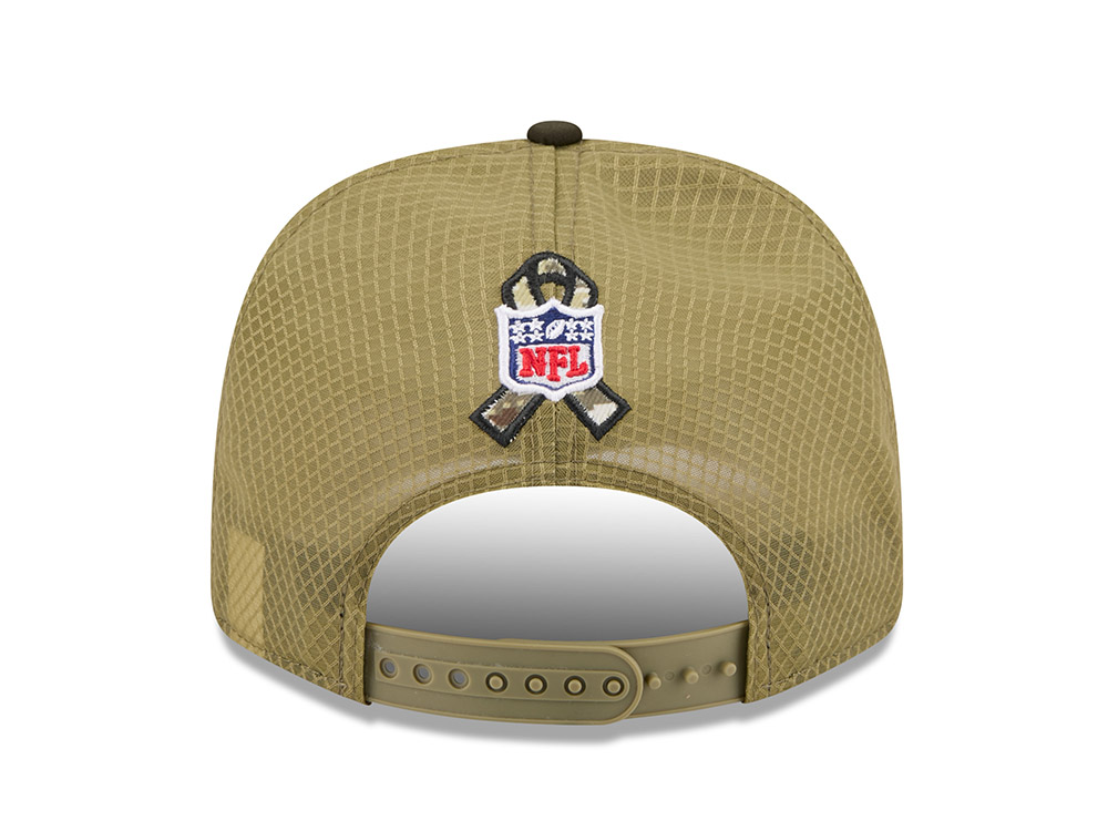 New Era Green Bay Packers Salute To Service 2025 9Seventy Snapback Casquette