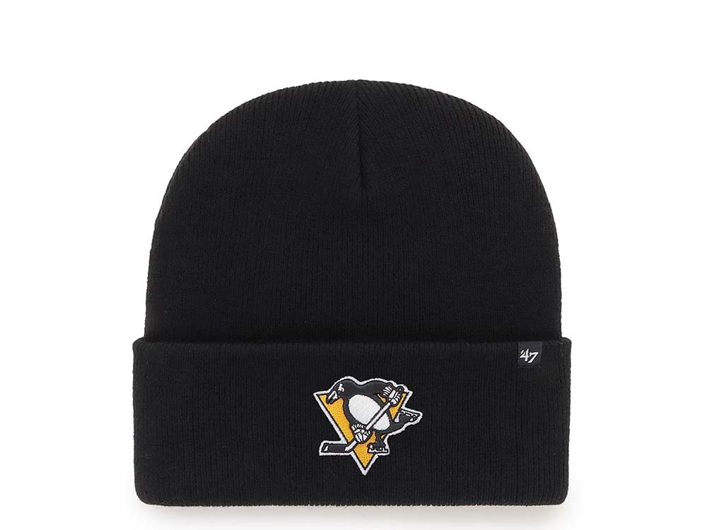 47 Brand Pittsburgh Penguins Black Edition Cuff Chapeaux
