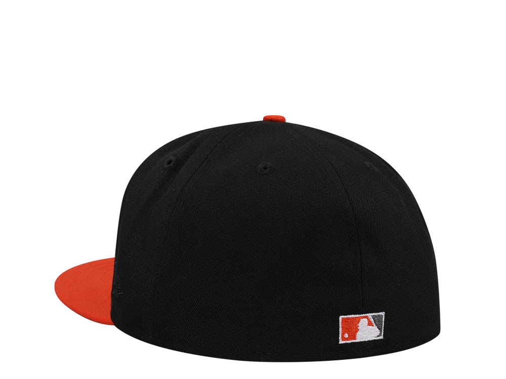 New Era Baltimore Orioles 30th Anniversary Metallic Throwback Two Tone Edition 59Fifty Fitted Casquette
