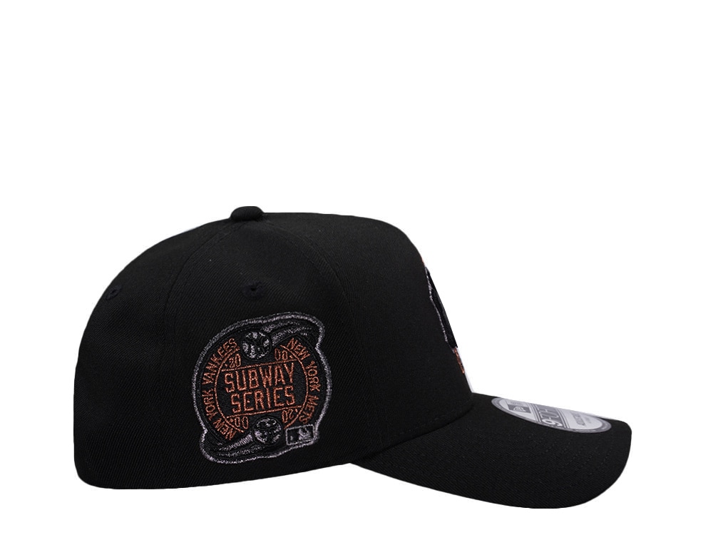New Era New York Yankees World Series 2000 Black Prime Edition 9Forty A Frame Snapback Casquette
