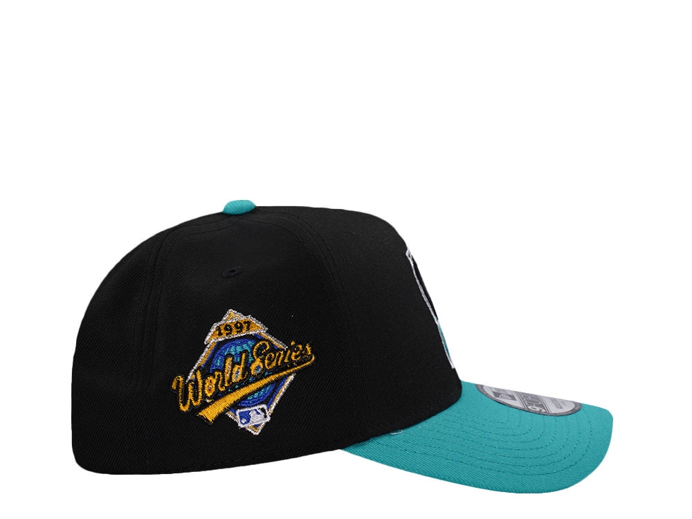 New Era Florida Marlins World Series 1997 Black Two Tone Edition 9Forty A Frame Snapback Casquette